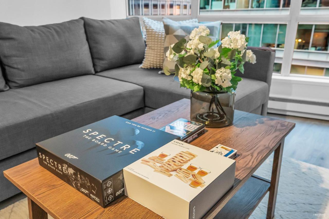 1-Br Condo In Downtown Coal Harbour With Parking And City Views Vancouver Exteriér fotografie